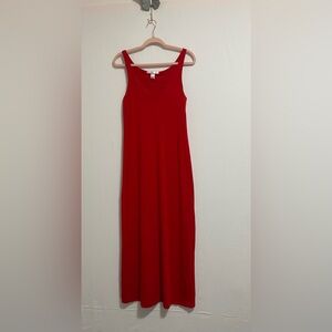 Victoria's Secret Vibrant Red Maxi Dress